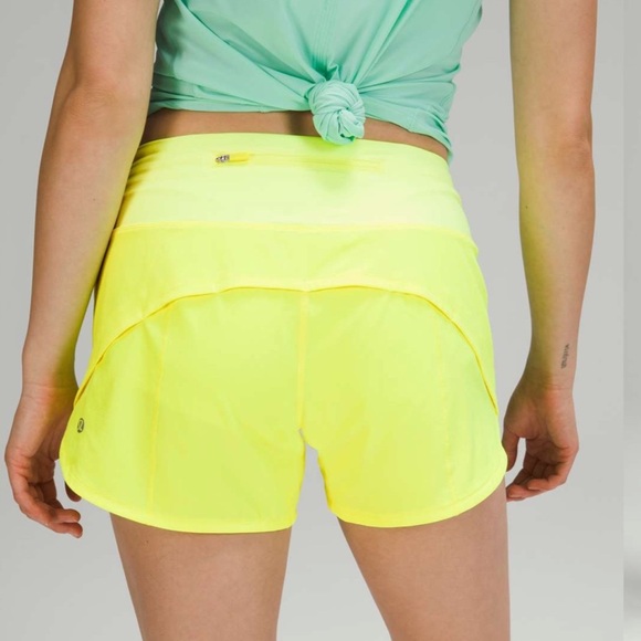 Lululemon Speed Up Mid-Rise Short 4"
Highlight Yellow - Picture 4 of 9